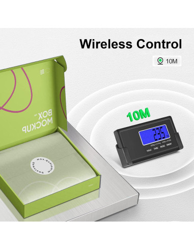 Balanza de Envío THINKSCALE 200kg Acero Inoxidable LCD Inalámbrica