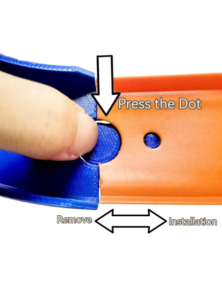 Conector Curva 45 Grados K TOMOTO para Pista Hot Wheels - Set de 4 Conector Curva 45 Grados K TOMOTO para Pista Hot Wheels - Set de 4