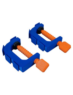 Abrazadera de Pista Hot Wheels - Plástico PLA Duradero, 2 Unidades