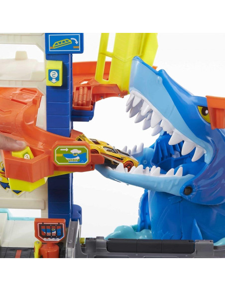 Juego de Escape Tiburón Atacante Hot Wheels HDP06