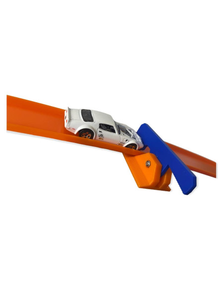 Abrazadera de pista con puerta de inicio Hot Wheels 1 carril