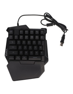 Teclado Mecánico Yosoo RGB Ergonómico para Juegos 35 Teclas