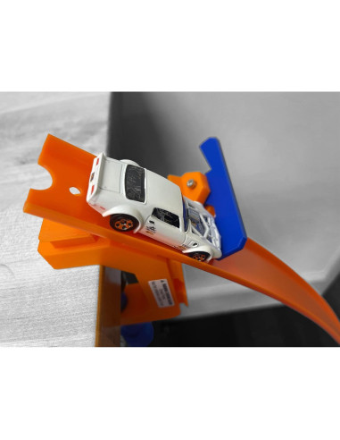 Abrazadera de pista con puerta de inicio Hot Wheels 1 carril