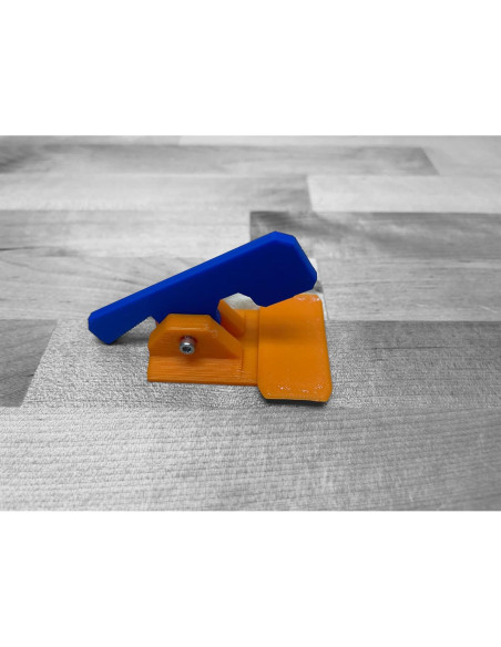 Abrazadera de pista con puerta de inicio Hot Wheels 1 carril