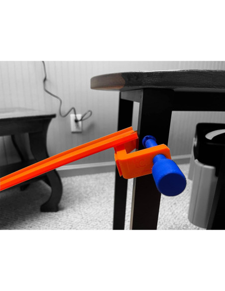 Abrazadera de pista con puerta de inicio Hot Wheels 1 carril