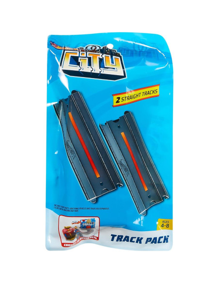 Pista Hot Wheels City - Accesorio Recto y Curvo Pista Hot Wheels City - Accesorio Recto y Curvo