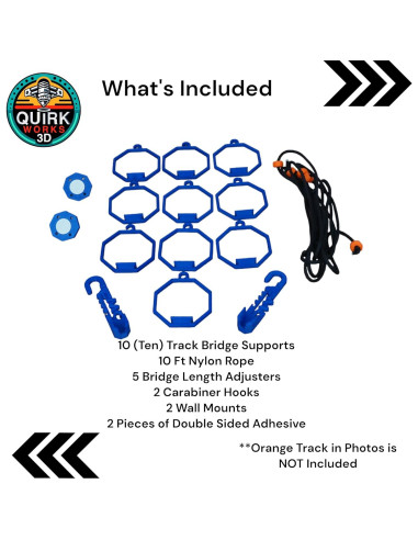 Puente Aéreo Compatible Hot Wheels 1/64 - Sostenible y Ajustable