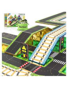 90 Accesorios de Carretera Magnéticos Soyee para Azulejos