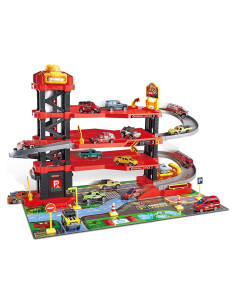 Juguete de Garaje de Estacionamiento Dollox con 6 Coches