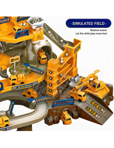Set de Pista de Coches de Construcción Shantou Xiongtong 2