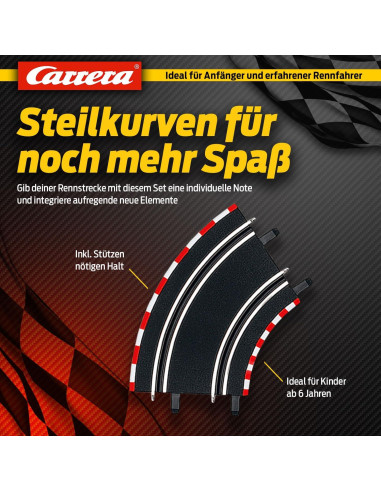 Conjunto de Extensión Carrera 61614 Digital 143 - 8 Rectas y 8 Curvas