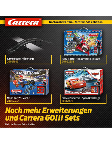 Conjunto de Extensión Carrera 61614 Digital 143 - 8 Rectas y 8 Curvas