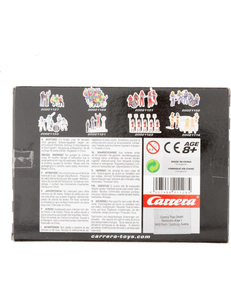 Conjunto de 15 Espectadores de Carrera Carrera 1:32 - Figuras Detalladas