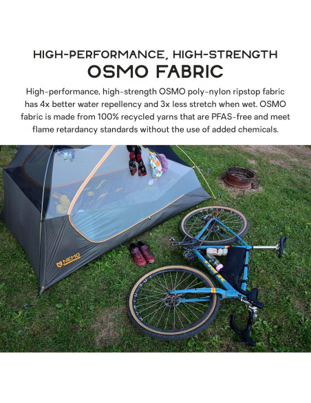 Tienda de Bikepacking Ultraligera NEMO Dragonfly OSMO 1 Persona