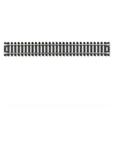 Pista Recta Atlas HO Cód. 100 22.86 cm Riel Plata/Níquel