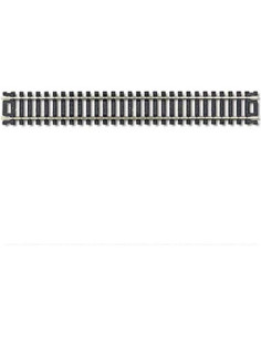 Pista Recta Atlas HO Cód. 100 22.86 cm Riel Plata/Níquel 2