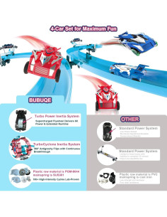 Juego de Pista de Autos de Slot BUBUQE 984 cm para 2 Jugadores 2