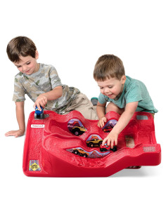 Mesa de Juego Pista de Carreras Simplay3 con 2 Camiones