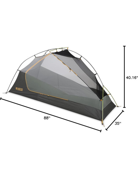 Tienda de Bikepacking Ultraligera NEMO Dragonfly OSMO 1 Persona