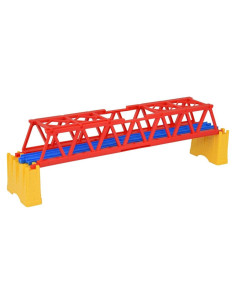 Puente de pista para vehículos escala HO Takara Tomy 13.5x50cm