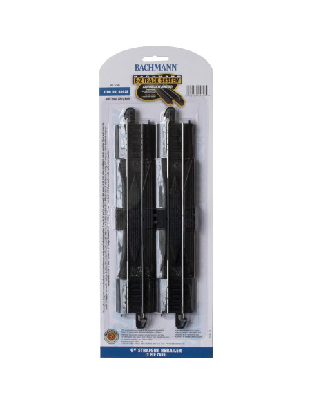 Riel Rerailer Recto 23 cm Bachmann E-Z Track Escala HO Riel Rerailer Recto 23 cm Bachmann E-Z Track Escala HO