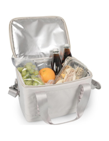 Cooler Aislado PICNIC TIME Tarana 12 Latas Ecológico Gris