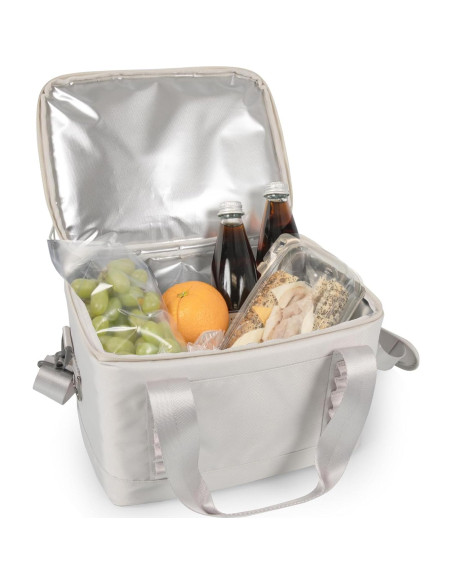 Cooler Aislado PICNIC TIME Tarana 12 Latas Ecológico Gris