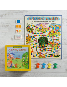Juego de Mesa Candy Land Nostalgia WS Game Company 26.7cm 2