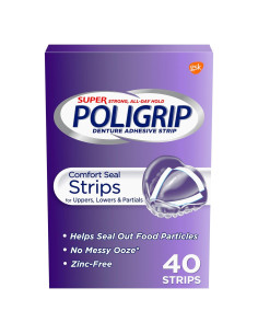 Tiras de Sellado Super Poli-Grip 40 Unidades Impermeables