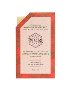 Barra de Jabón Natural Aguacate y Pomelo 113 g - Pack de 8