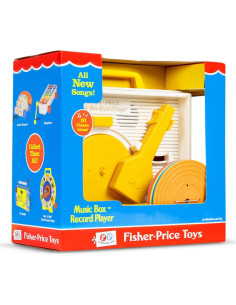 Tocadiscos Fisher Price Change-A-Record - Juguete Retro 18+ meses 2