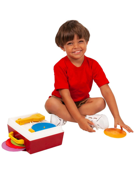 Tocadiscos Fisher Price Change-A-Record - Juguete Retro 18+ meses