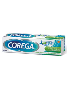 Crema Adhesiva para Dentaduras Corega Ultra 3D 45g