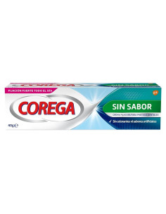 Crema Fijadora para Dentaduras Corega Sin Sabor 40g