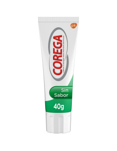Crema Fijadora para Dentaduras Corega Sin Sabor 40g 2