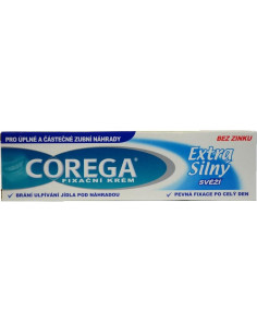 Crema Adhesiva para Dentaduras Corega Extra Fuerte 40g 2