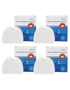 120 Almohadillas Adhesivas para Dentaduras Superior Ovovo