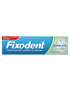 Adhesivo para Dentaduras Fixodent Complete Neutral 40g