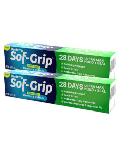 Dentemp Sof-Grip Reliner para Dentaduras - Alivio Instantáneo