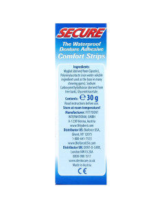 Adhesivo para Dentaduras Seguras Fuerte 348g - Impermeable 2