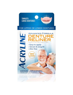 Reforzador de Dentaduras Acryline - Ajuste Seguro y Fácil