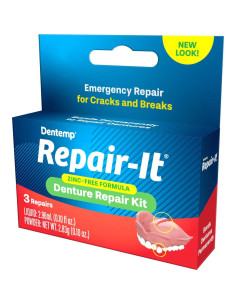 Kit de Reparación de Dentaduras Dentemp - 3 Reparaciones Rápidas 2