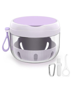 Caja de Baño para Dentaduras NETCEEM, Estuche Portátil 9.4cm