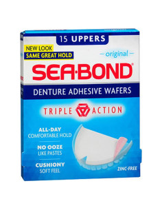 Sellos Adhesivos para Prótesis Dentales Sea-Bond 30 Unidades