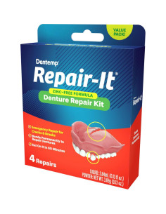 Kit de Reparación de Dentaduras Dentemp Repair-It 4 Contenido 2