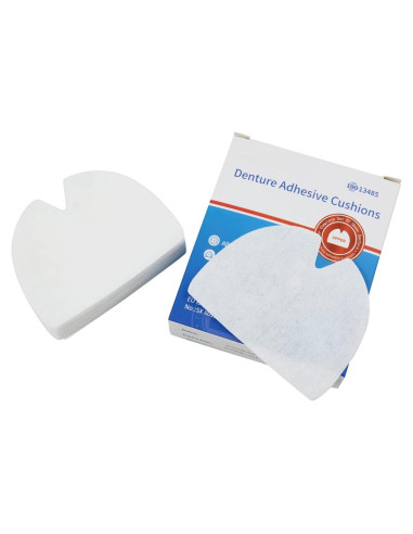 120 Almohadillas Adhesivas para Dentaduras CARESHINE Inferior