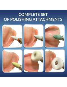 Máquina de Pulido USB LadaBe 35000 RPM con Cabezas y Manual 2