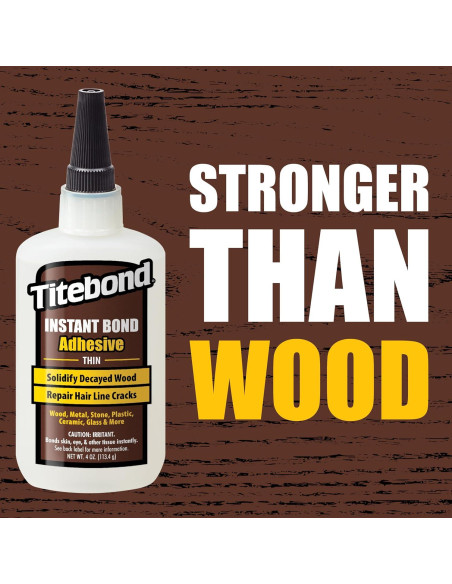 Adhesivo Instantáneo Titebond Delgado 113.4 g - Secado Rápido