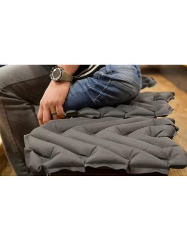 Cojín de Asiento Inflable XG Glitter Gris 35.56x35.56cm