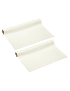 Parche de Reparación de Cuero PATIKIL 2 Pack 25x60 cm Beige